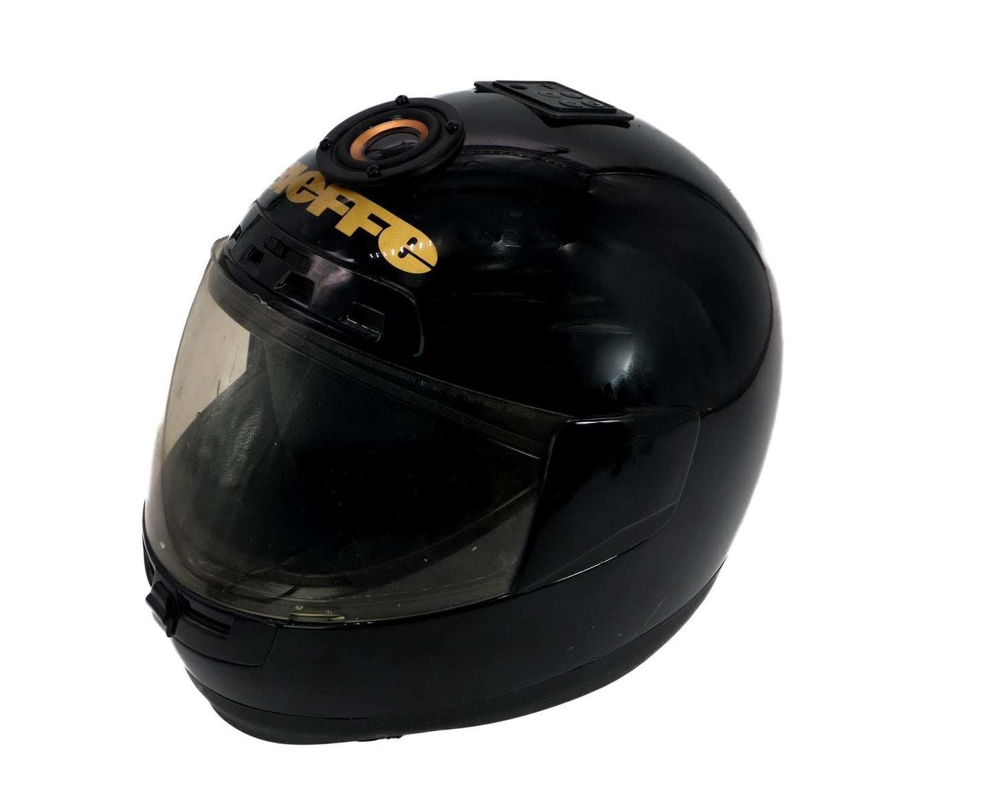LightAndTimeArt Speakers Upcycled Motorcycle Helmet Bluetooth Speaker, Industrial Audio Decor, Man Cave Gift, Reclaimed Tech Art