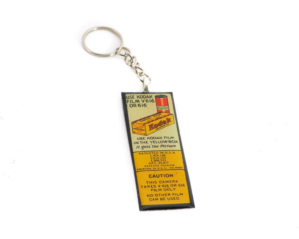 LightAndTimeArt Keychains Long Vintage Kodak 616 Roll Film Keychain, unique gifts for him and her, Photographer gift