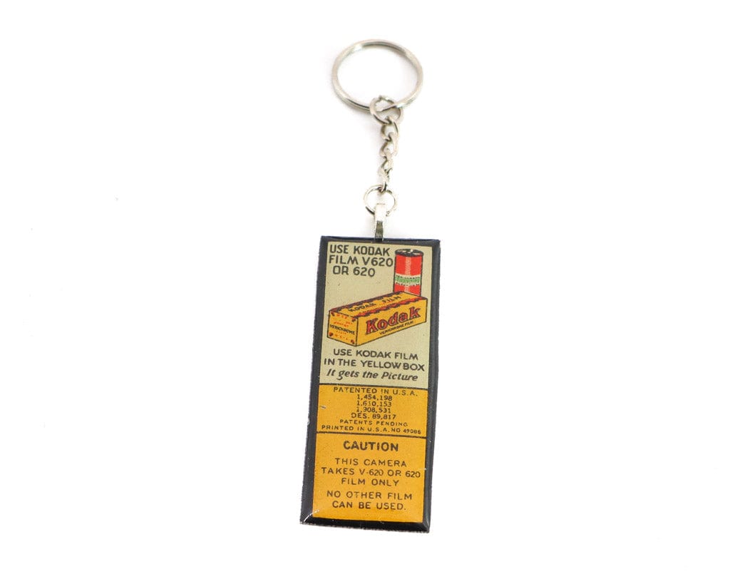 LightAndTimeArt Keychains Vintage Kodak 620 Roll Film Keychain