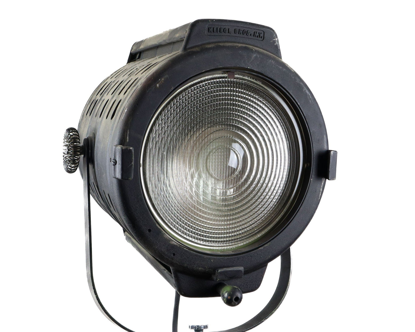 LightAndTimeArt XXL Mid-Century Kliegl Brothers Stage light, Home Theater & Movie Room Decor, Vintage Spotlight