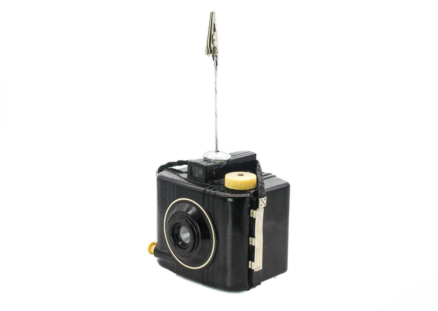 LightAndTimeArt Photo Holder Vintage Camera Photo Holder - Kodak Baby Brownie Special - travel-themed wedding décor