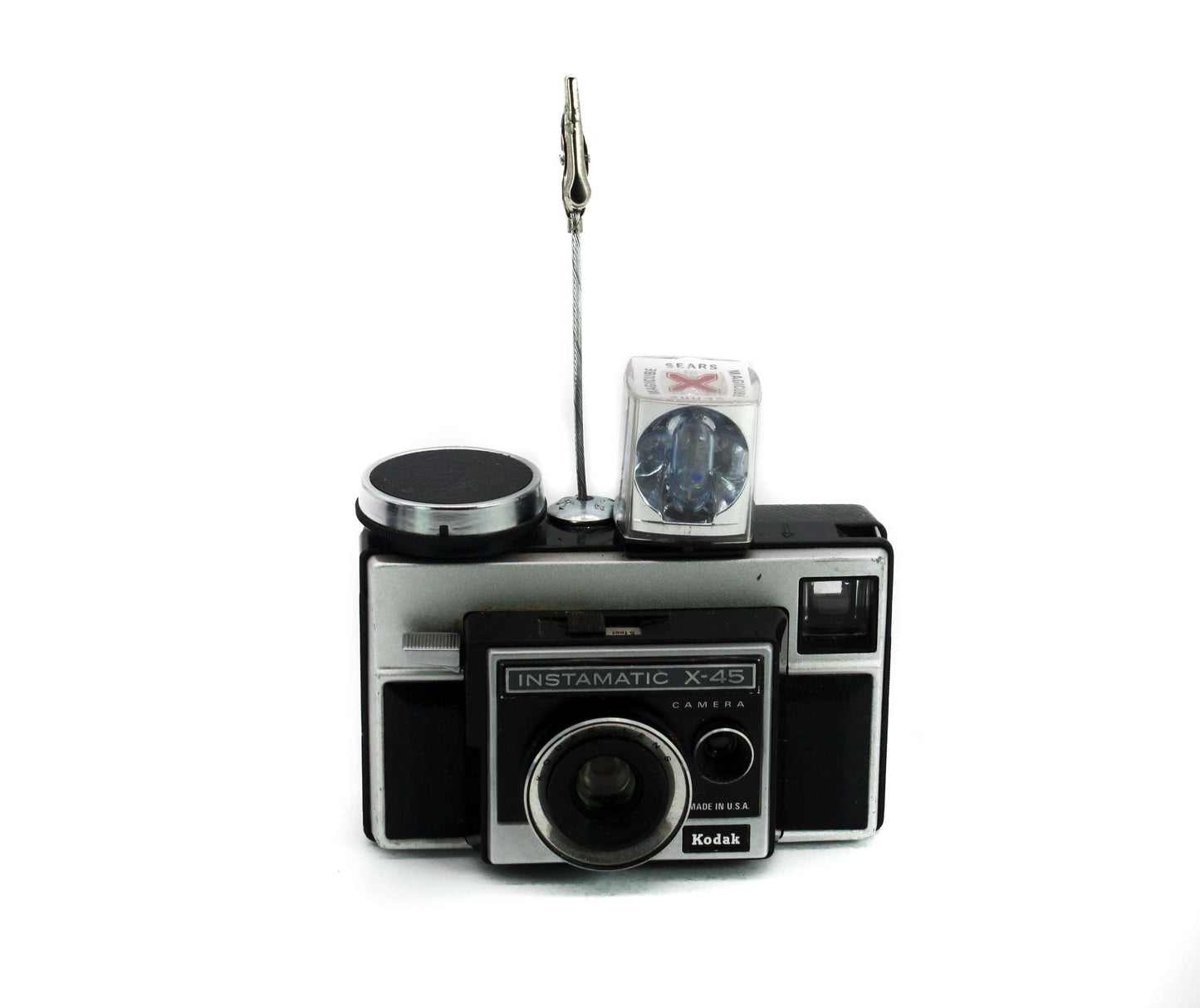 LightAndTimeArt Photo Holder Vintage Camera Photo Holder - Kodak Instamatic X-45 Camera