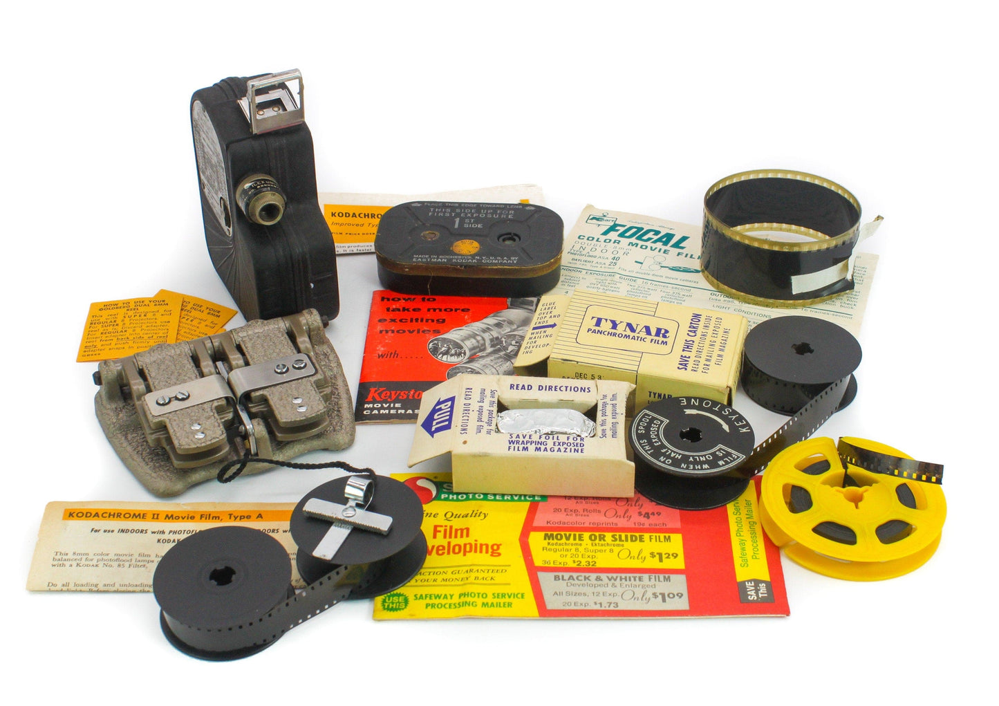 LightAndTimeArt Decor Vintage film memorabilia, movie room & home theater décor, film and photo artifacts, mystery decoration, travel themed wedding decoration