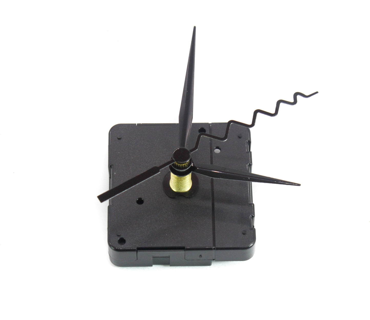 LightAndTimeArt Quartz Clock Kit Movement Mechanism with hands, High Torque, Extra-long "I" shaft, Silent Drive