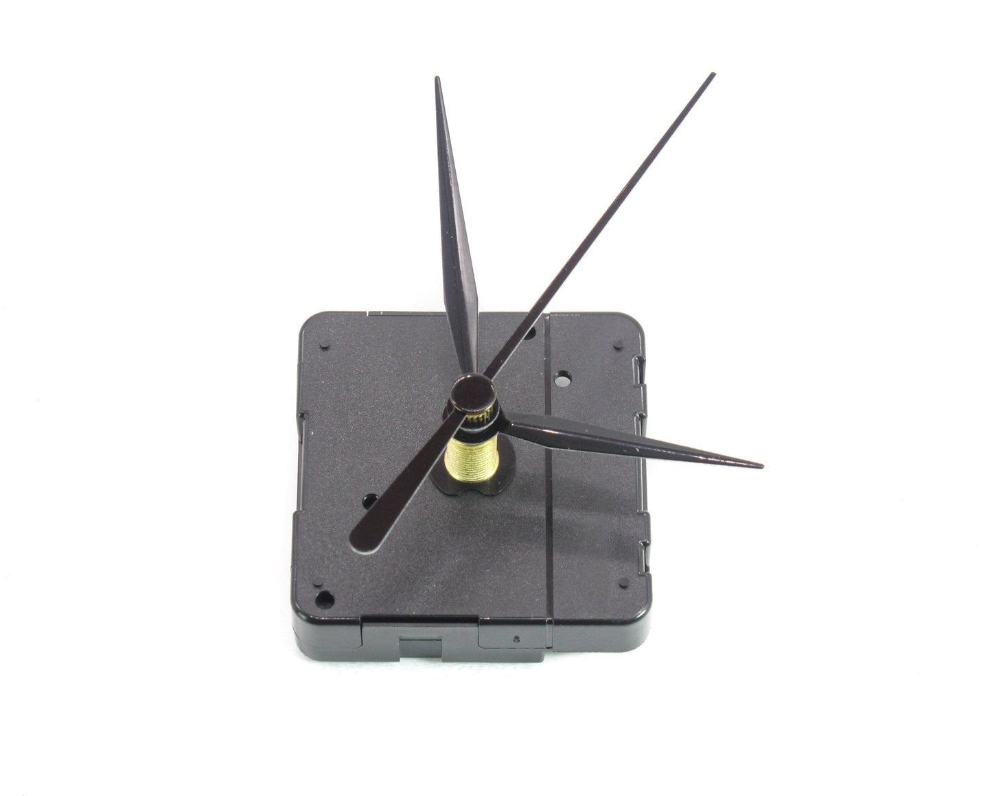 LightAndTimeArt Quartz Clock Kit Movement Mechanism with hands, High Torque, Extra-long "I" shaft, Silent Drive