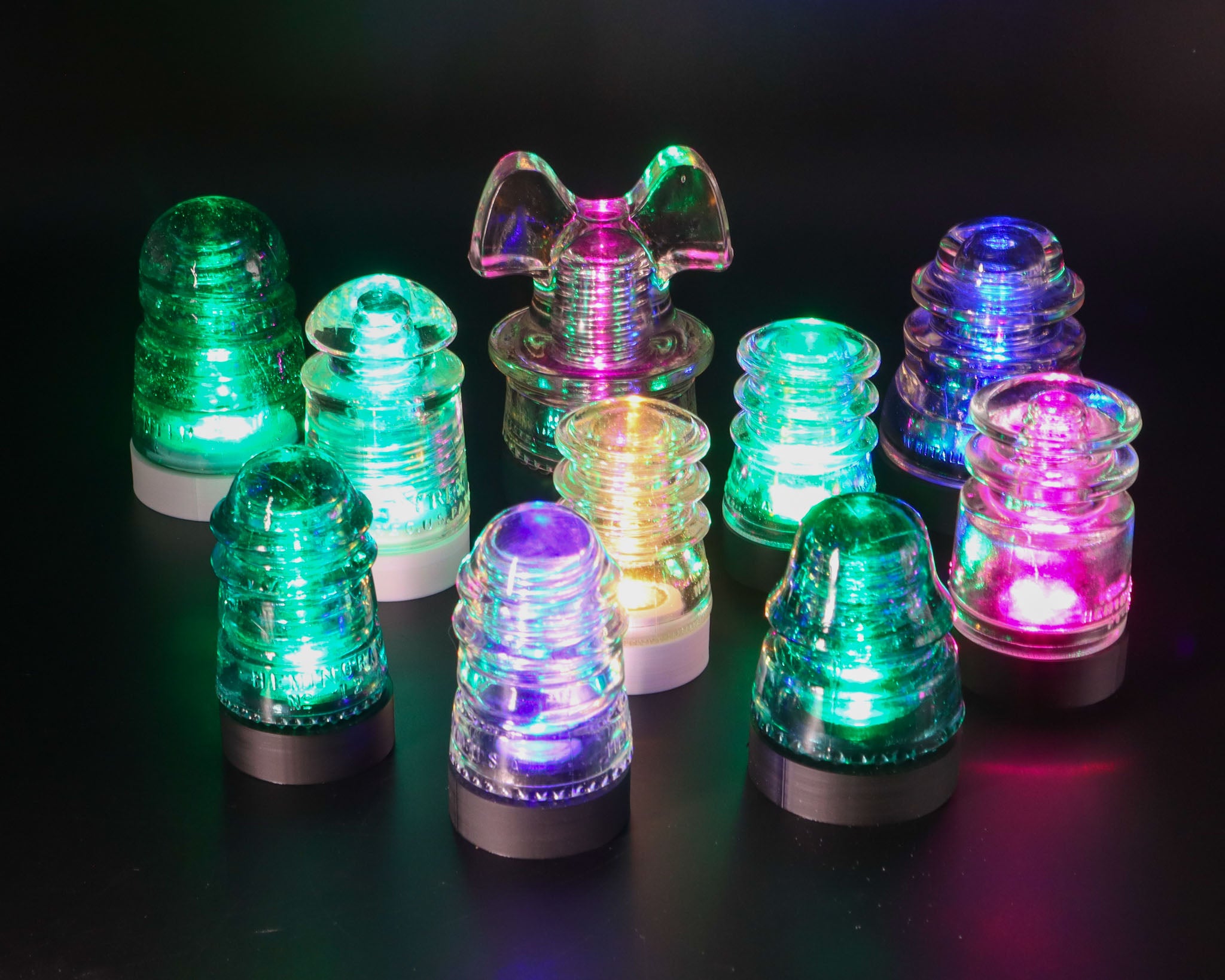 Battery Powered Lamp Bases and Kits LightAndTimeArt