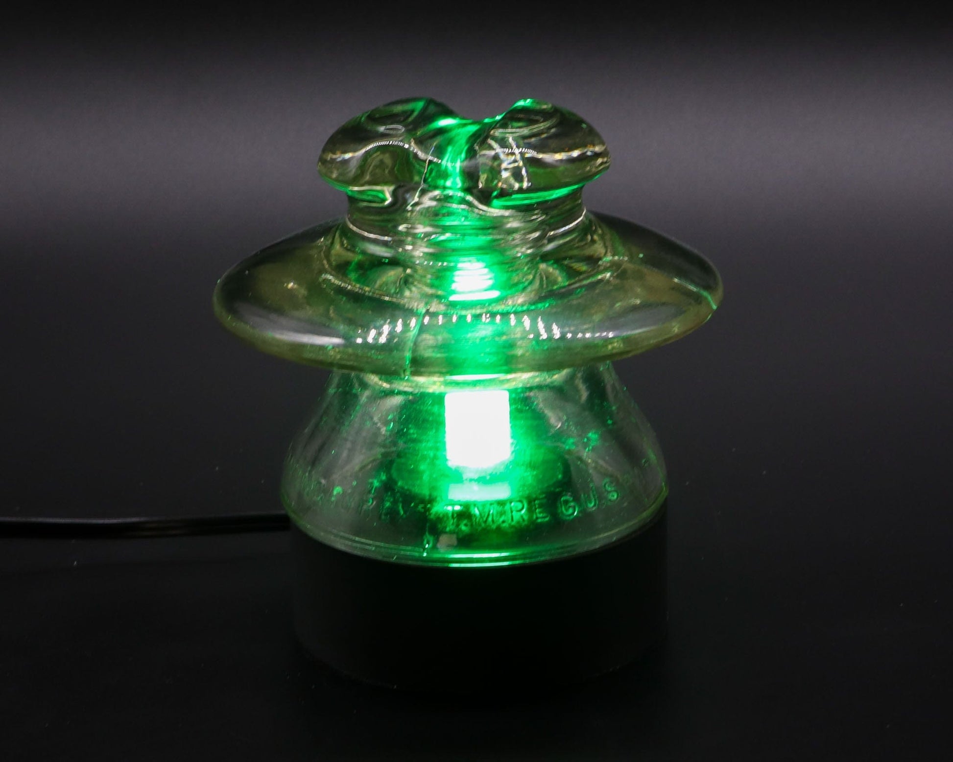 LightAndTimeArt Lamp base Lamp Base for CORNING PYREX CD320 Glass Insulators