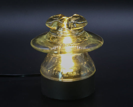 LightAndTimeArt Lamp base Lamp Base for CORNING PYREX CD320 Glass Insulators