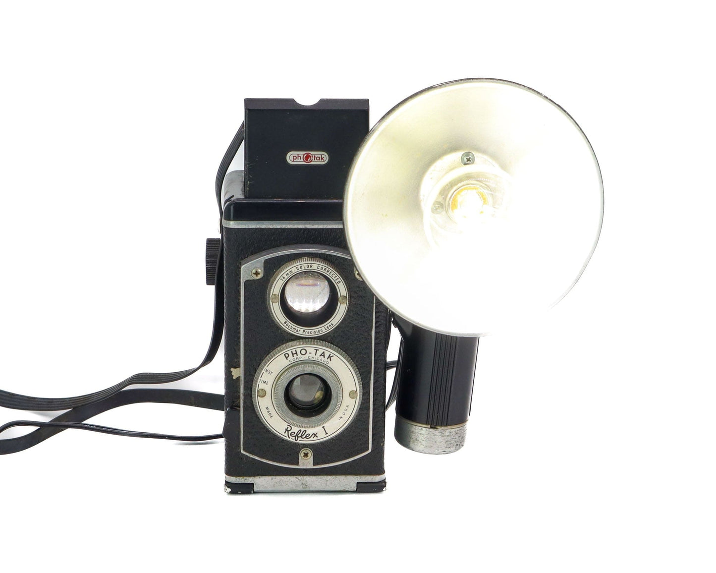 LightAndTimeArt Camera Lamp LED Reading Lamp, Desk Lamp, Pho-Tak Reflex I Camera, 50' table lamp, task lamp, mid-century light, movie room lamp