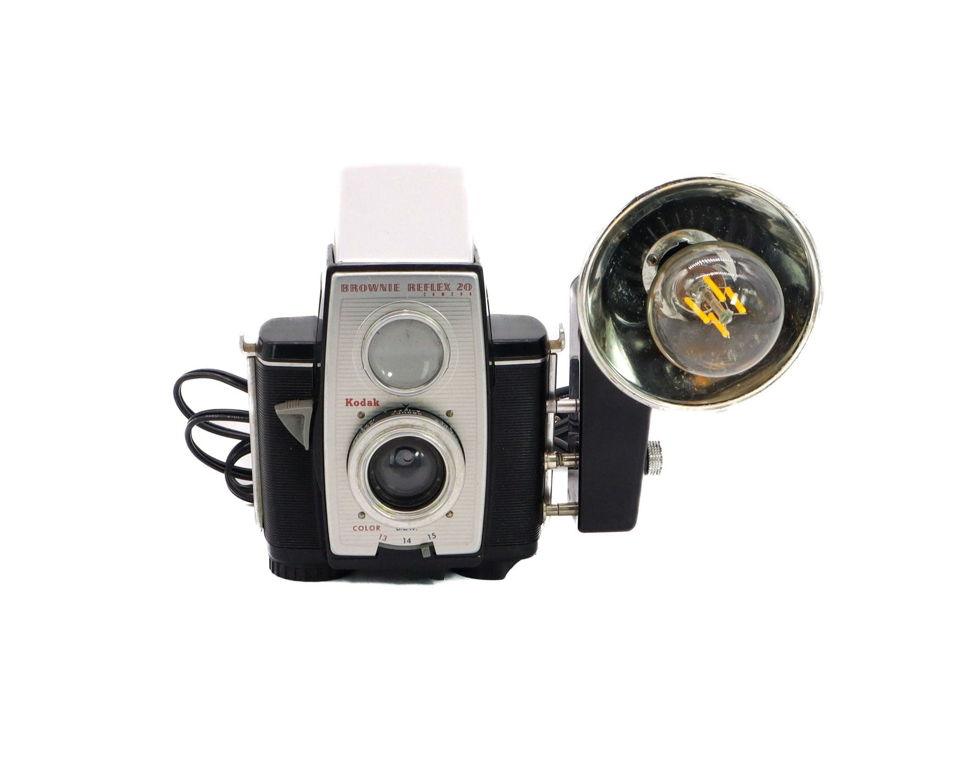 LightAndTimeArt Camera Lamp Reading Lamp - Kodak Brownie Reflex 20 Vintage Camera - Vintage Desk lamp - photographer gift