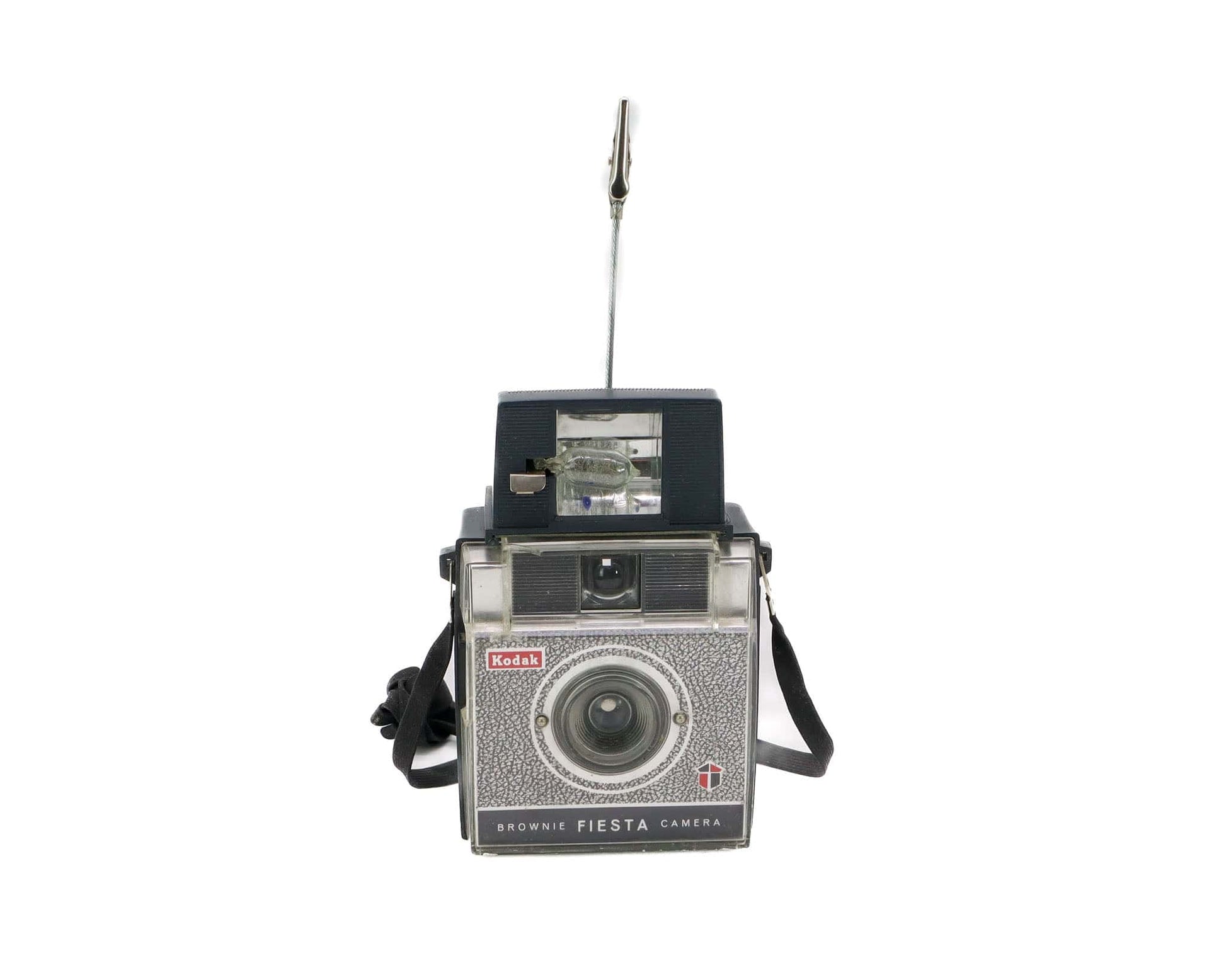 LightAndTimeArt Photo Holder Vintage Camera Photo Holder, Kodak Brownie Fiesta Camera