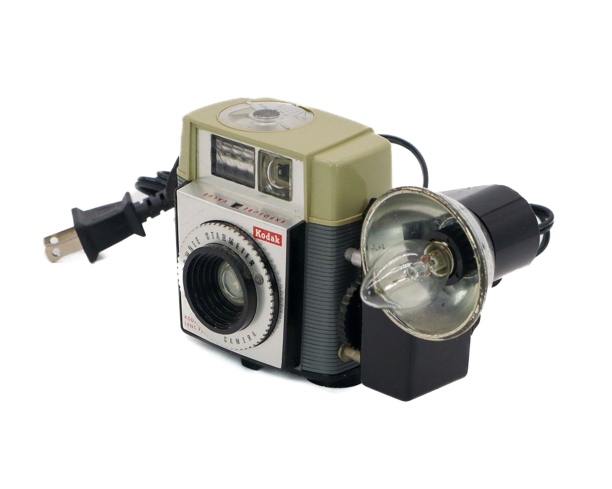 LightAndTimeArt Nightlight Original 1950's Kodak Brownie Starmeter Camera Upcycled Nightlight