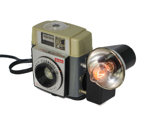 LightAndTimeArt Nightlight Original 1950's Kodak Brownie Starmeter Camera Upcycled Nightlight