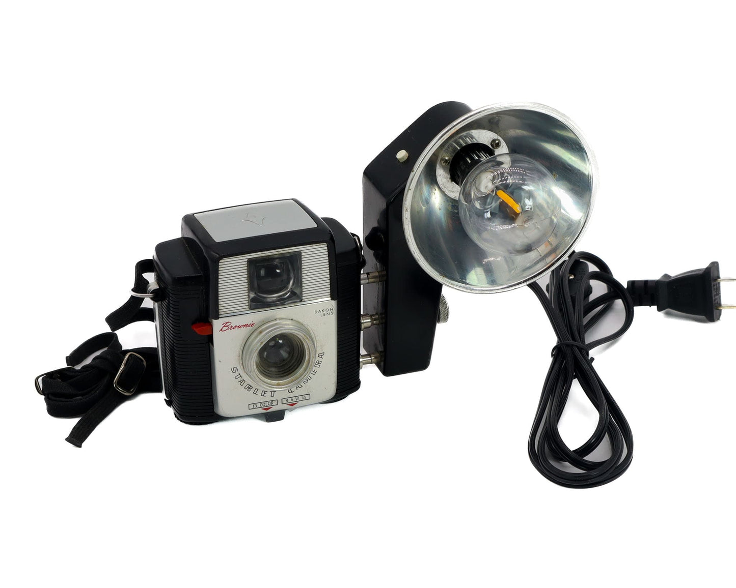 LightAndTimeArt Camera Lamp Vintage Desk Lamp - Kodak Brownie Starlet Vintage Camera