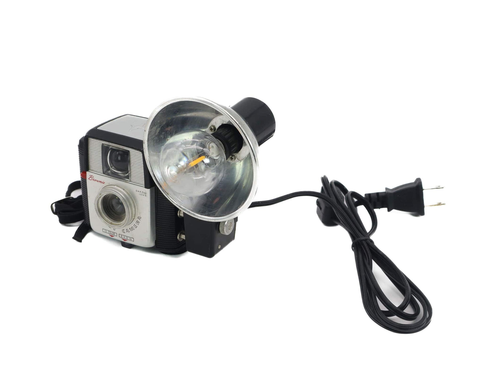 LightAndTimeArt Camera Lamp Vintage Desk Lamp - Kodak Brownie Starlet Vintage Camera