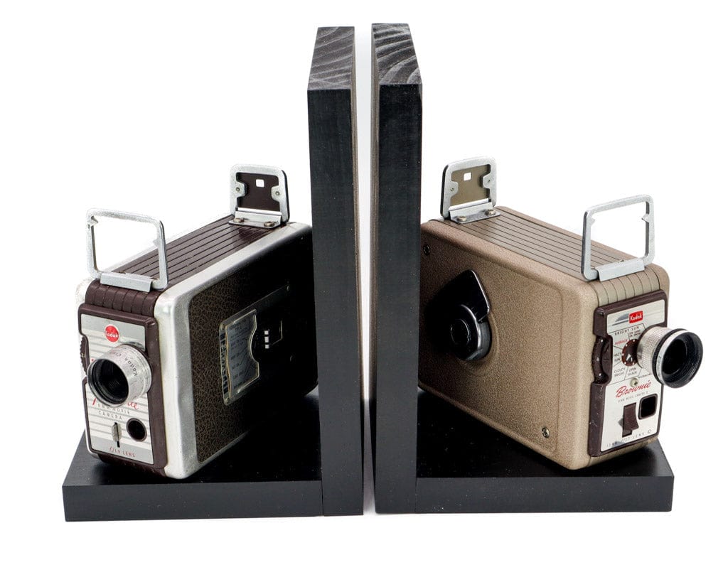 Vintage Kodak Brownie Movie Camera Bookends – LightAndTimeArt