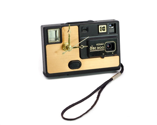 LightAndTimeArt Camera clocks Back to the Golden 80s - Kodak Disc 3100 -  Camera Clock