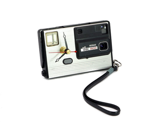 LightAndTimeArt Camera clocks Back to the 80s, Kodak Disc 4100, Lost in time, Camera Clock