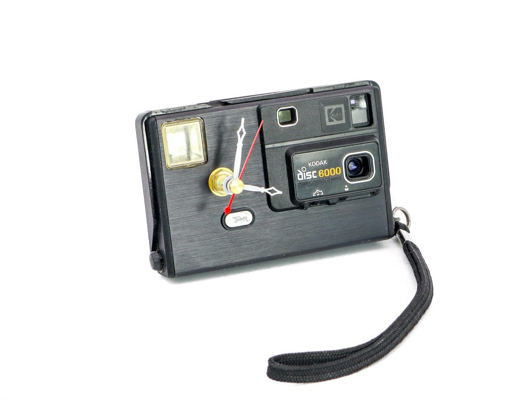 LightAndTimeArt Camera clocks Back to the 80s - Kodak Disc 6000 -  Camera Clock