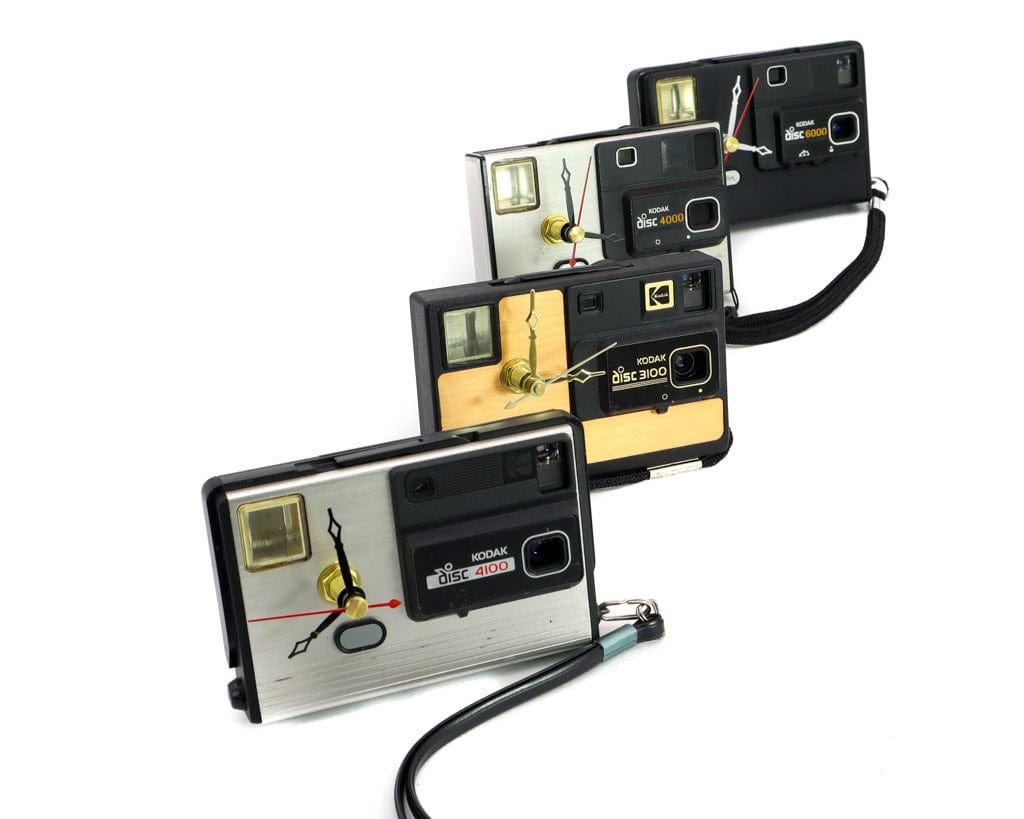 Back to the 80s Kodak Disc 6000 Camera Clock – LightAndTimeArt