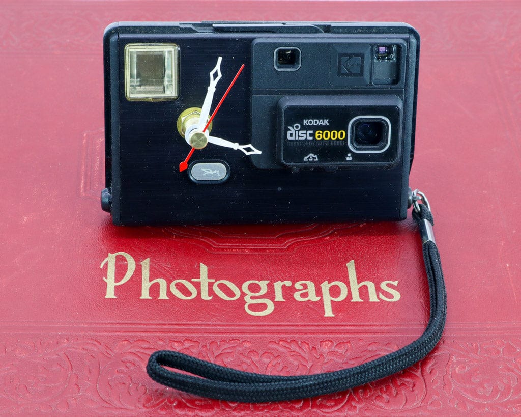 LightAndTimeArt Camera clocks Back to the 80s - Kodak Disc 6000 -  Camera Clock