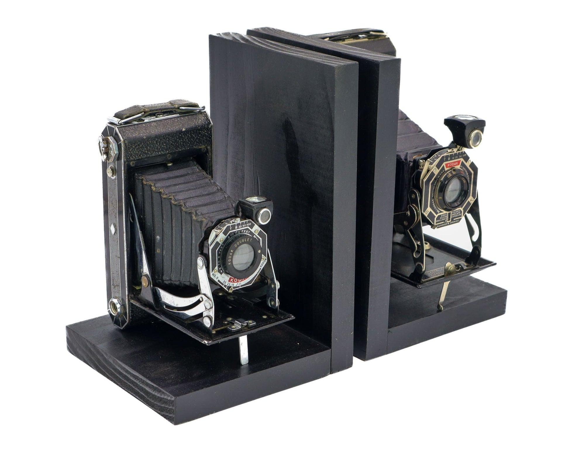 Vintage Art-Deco Folding Camera Bookends – LightAndTimeArt