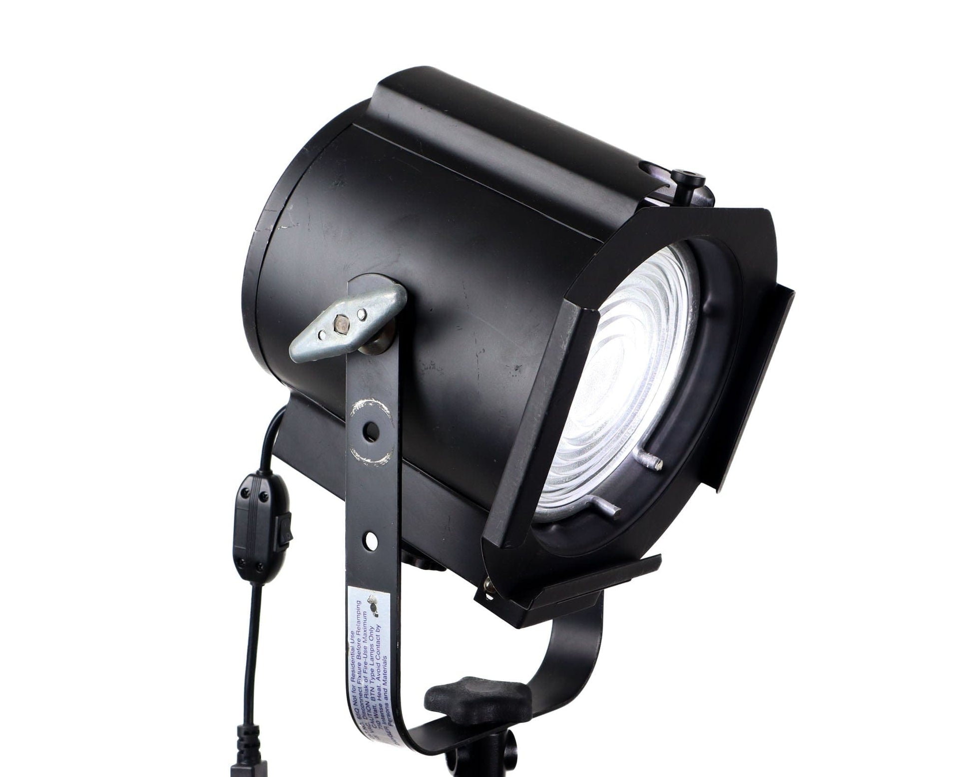 LightAndTimeArt Flood & Spot Lights Small, Black Stage light with Colored Lenses, Home Theater & Movie Room Decor