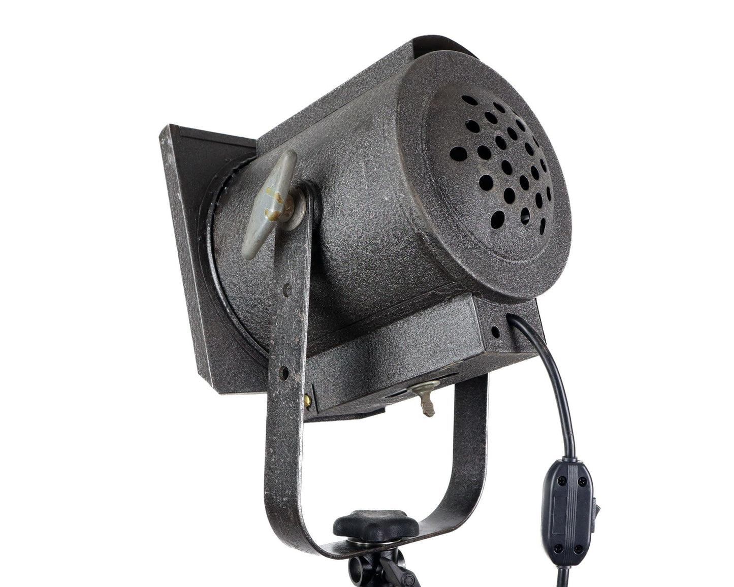 LightAndTimeArt Flood & Spot Lights Small, Dark Gray Stage light with Colored Lenses, Home Theater & Movie Room Decor