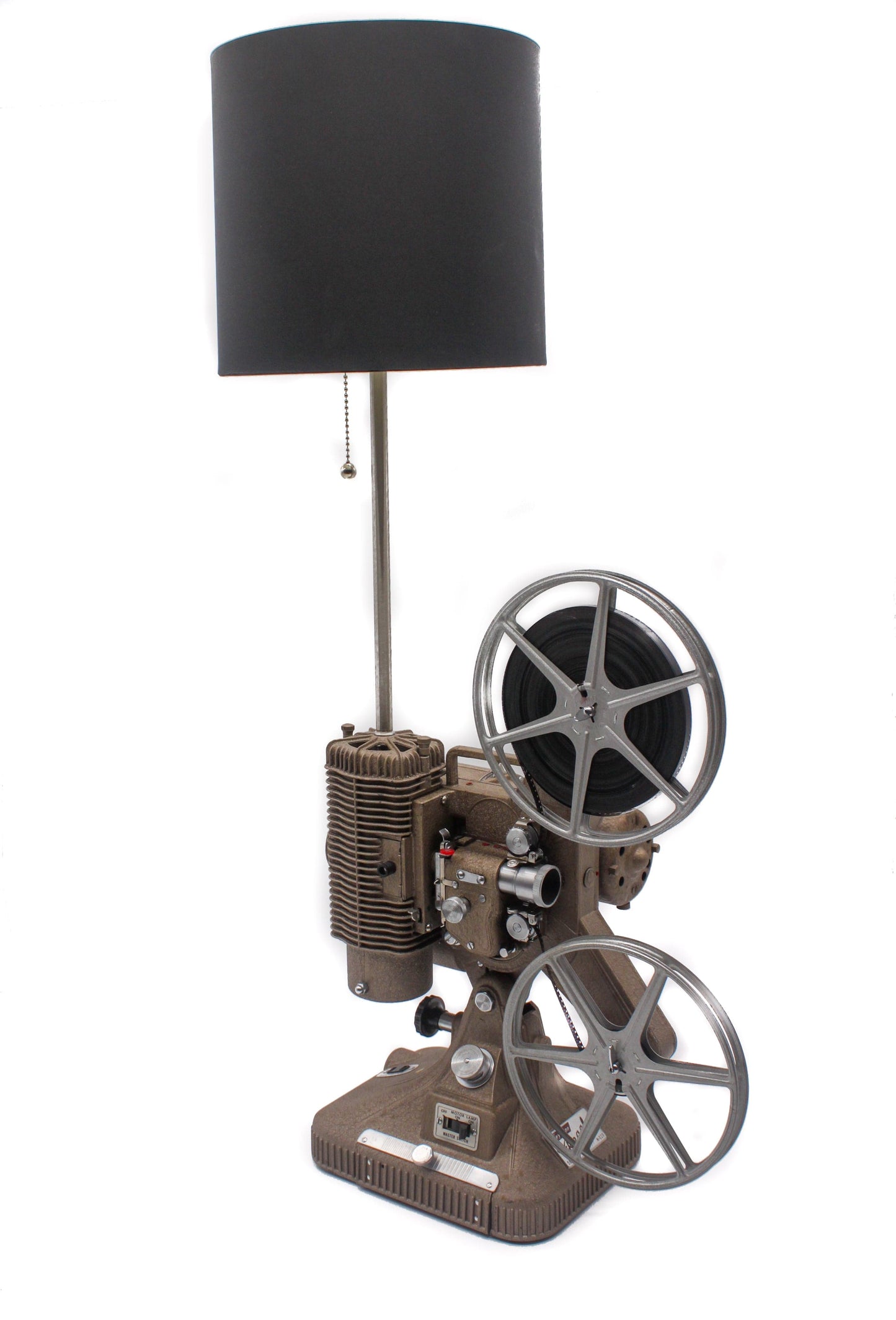 LightAndTimeArt Projector Lamp Vintage Table / Desk Lamp, Keystone Projector Lamp, Hollywood & Movie Theater décor, Film Art, Movie room, Home Theater , Film Maker Gift