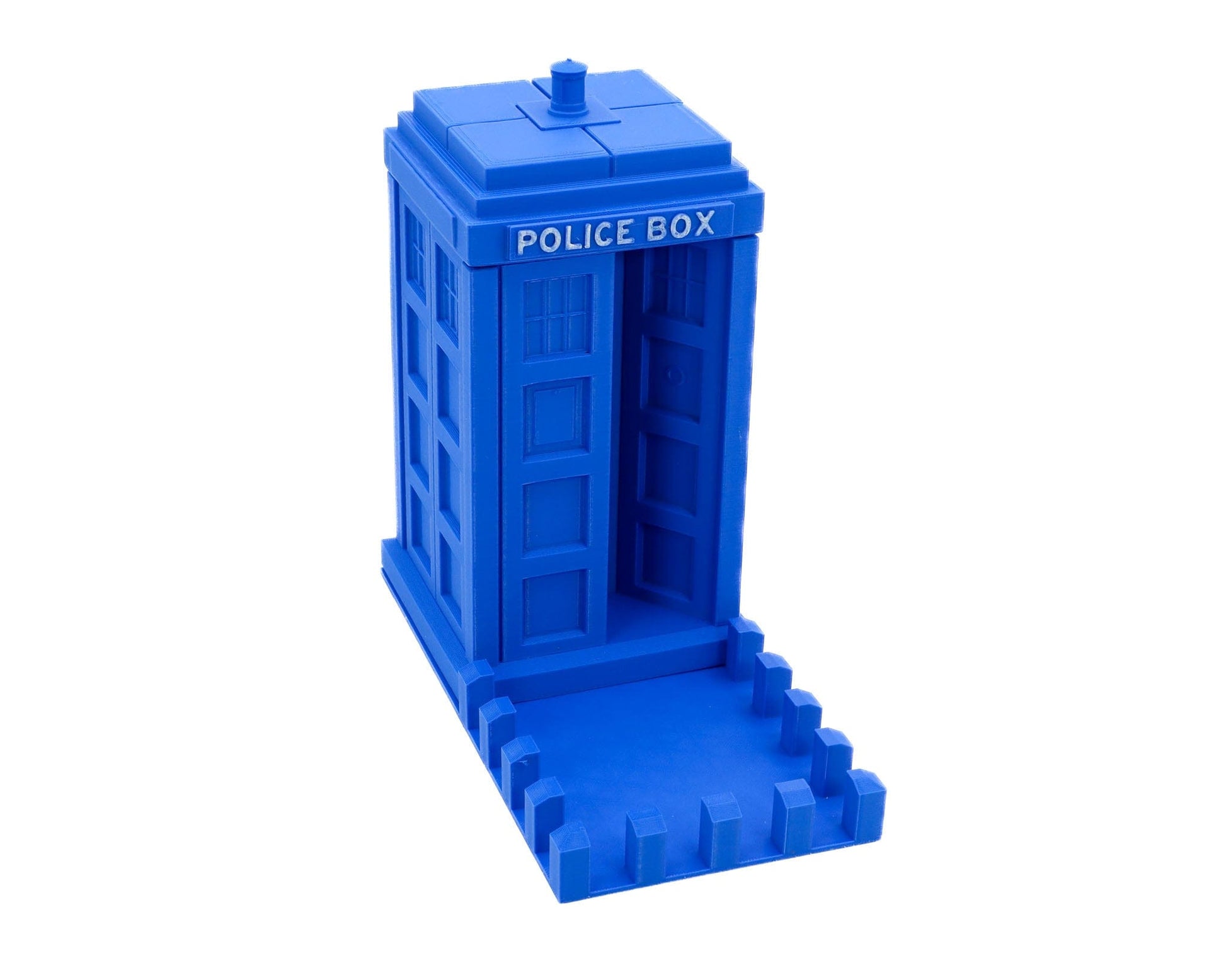 LightAndTimeArt Dice Tower Doctor Who - Tardis - Dice Tower - Game accessory