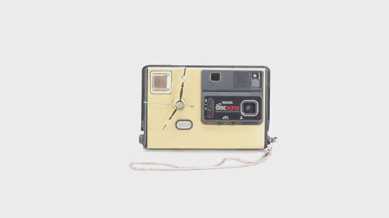 Back to the golden 80s - Kodak Disc 8000 -  Camera Clock