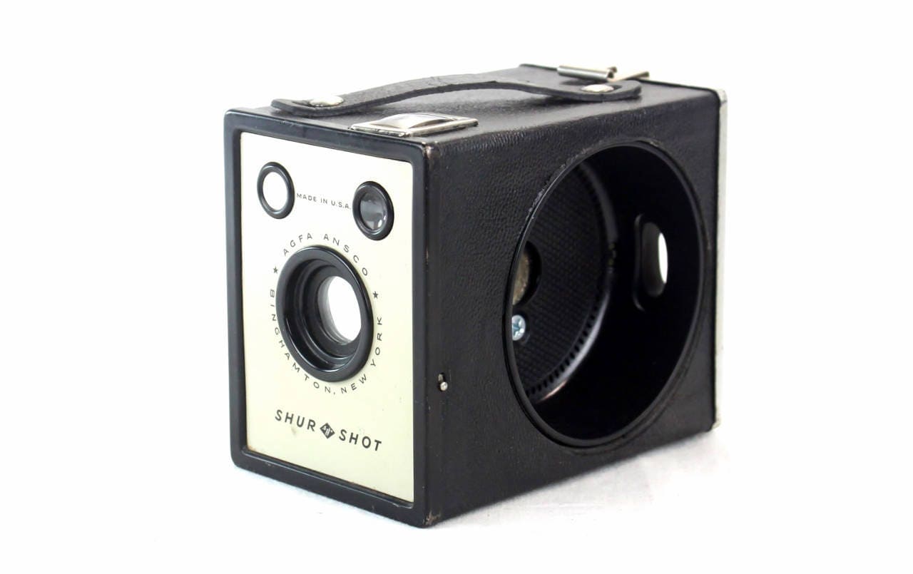 LightAndTimeArt Speaker Bags, Covers & Cases Holder Stand For Amazon Echo Dot 2nd Generation Speaker- ANSCO Shur Shot Special Camera - Music Lover Gift