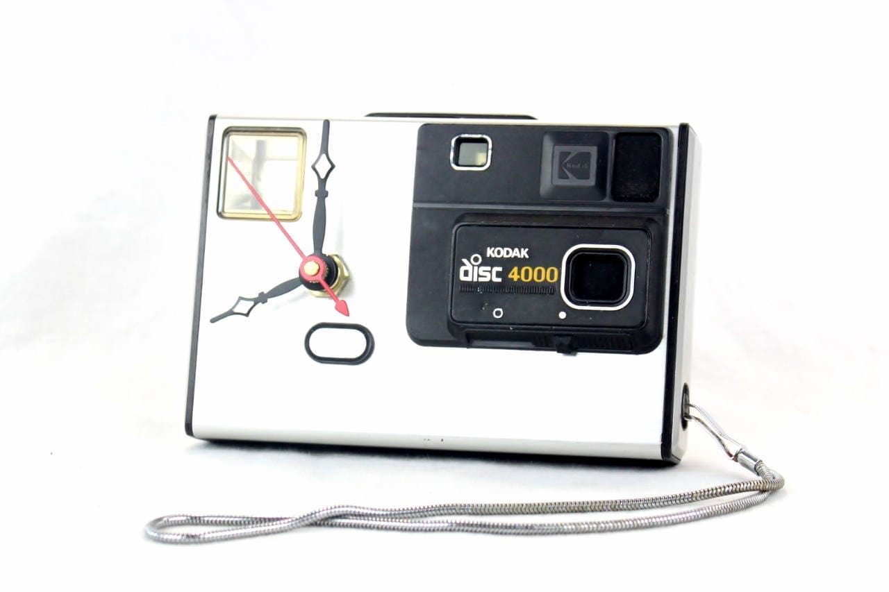 Back to the 80s, Kodak Disc 4000, Lost in time, Camera Clock ...