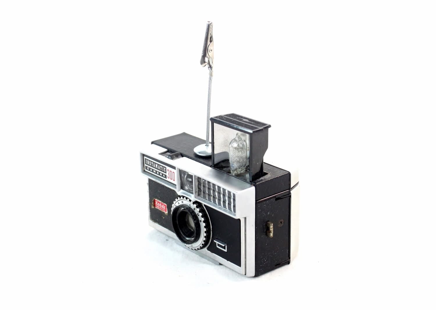 LightAndTimeArt Vintage Camera Photo Holder - Kodak Instamatic 300 Camera