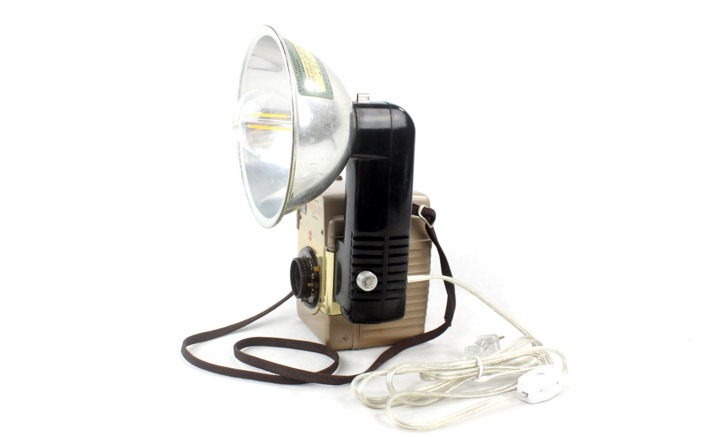LightAndTimeArt Camera Lamp LED Reading Lamp - Gold-Version Kodak Brownie Bull's Eye Vintage Camera