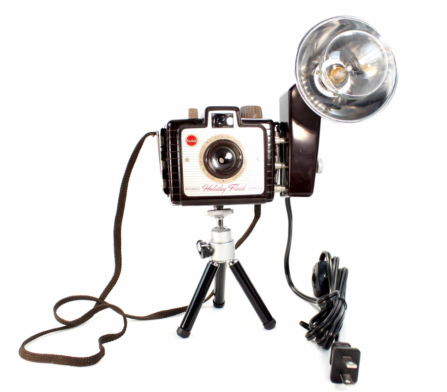 LightAndTimeArt Camera Lamp LED Reading Lamp - Task Lamp  - Kodak Brownie Holiday Flash Camera
