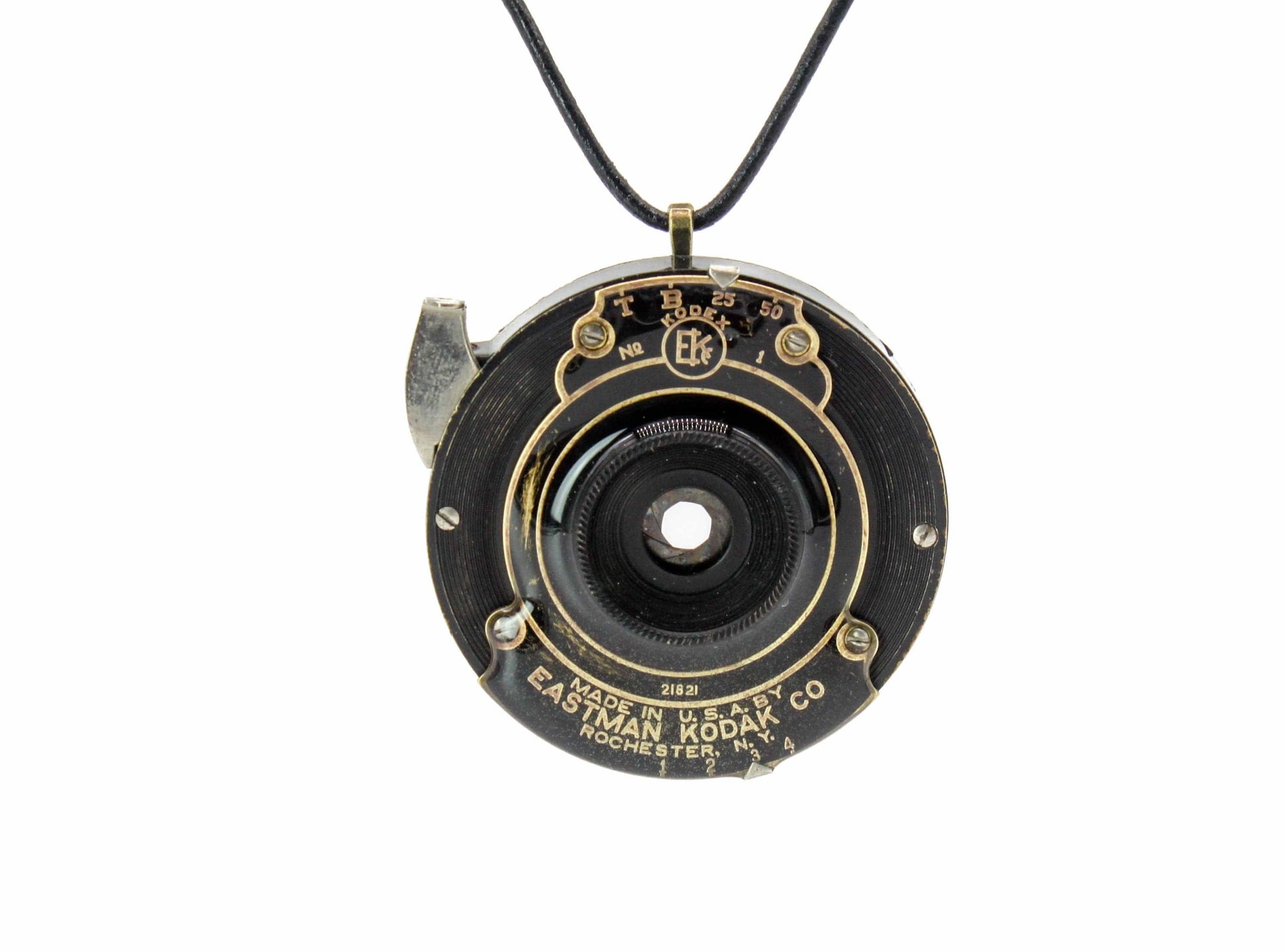 Vintage Camera Lens Pendant Necklace Gift For Wife Eco