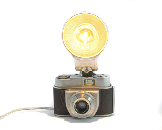 LightAndTimeArt Camera Lamp Vintage Distinctive Table/Desk Lamp  - Beier Beirette v Camera - Photographer gift - Vintage Lover gift - retro design fan