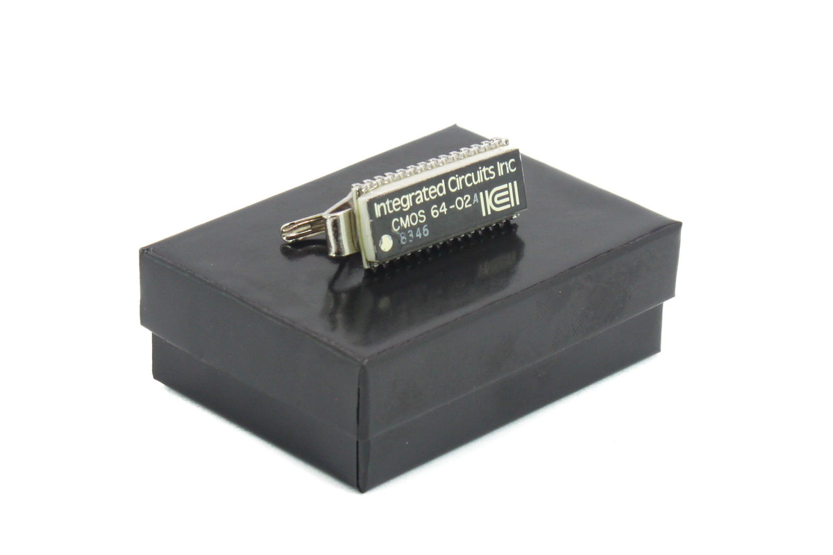 Memory Chip Clips Memory Chip Tie Clip, Tie Bar, Handmade in USA, Eco-friendly Statement ...