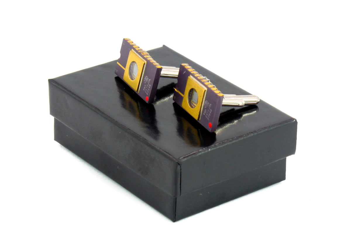 Tech Cufflinks Memory Chip Cuff Links, Gift for geeks, nerds, office, IT, new job gift ...