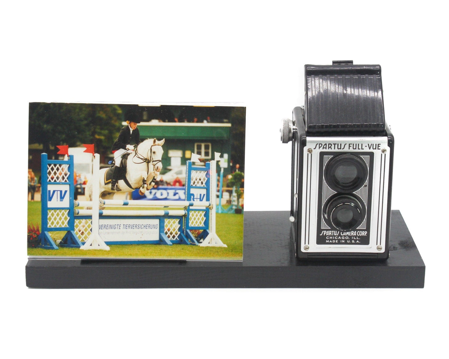 LightAndTimeArt Picture Frames Vintage Camera Picture Frame, Spartus Full-Vue Camera, 7x5 Picture Frame