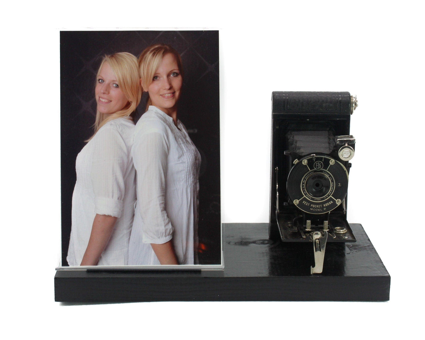 LightAndTimeArt Picture Frames Vintage Camera Picture Frame - Kodak Vest Pocket Model B Camera