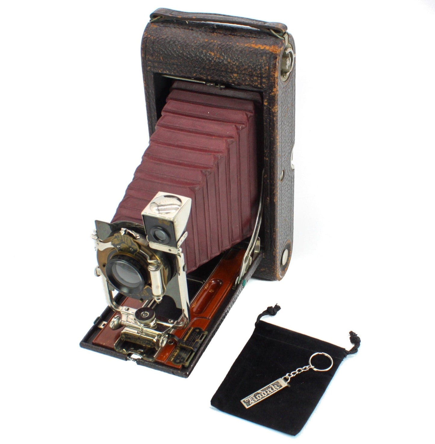 LightAndTimeArt Keychains 10 x Vintage Kodak Keychain, Folding Camera Footrest, Custom order
