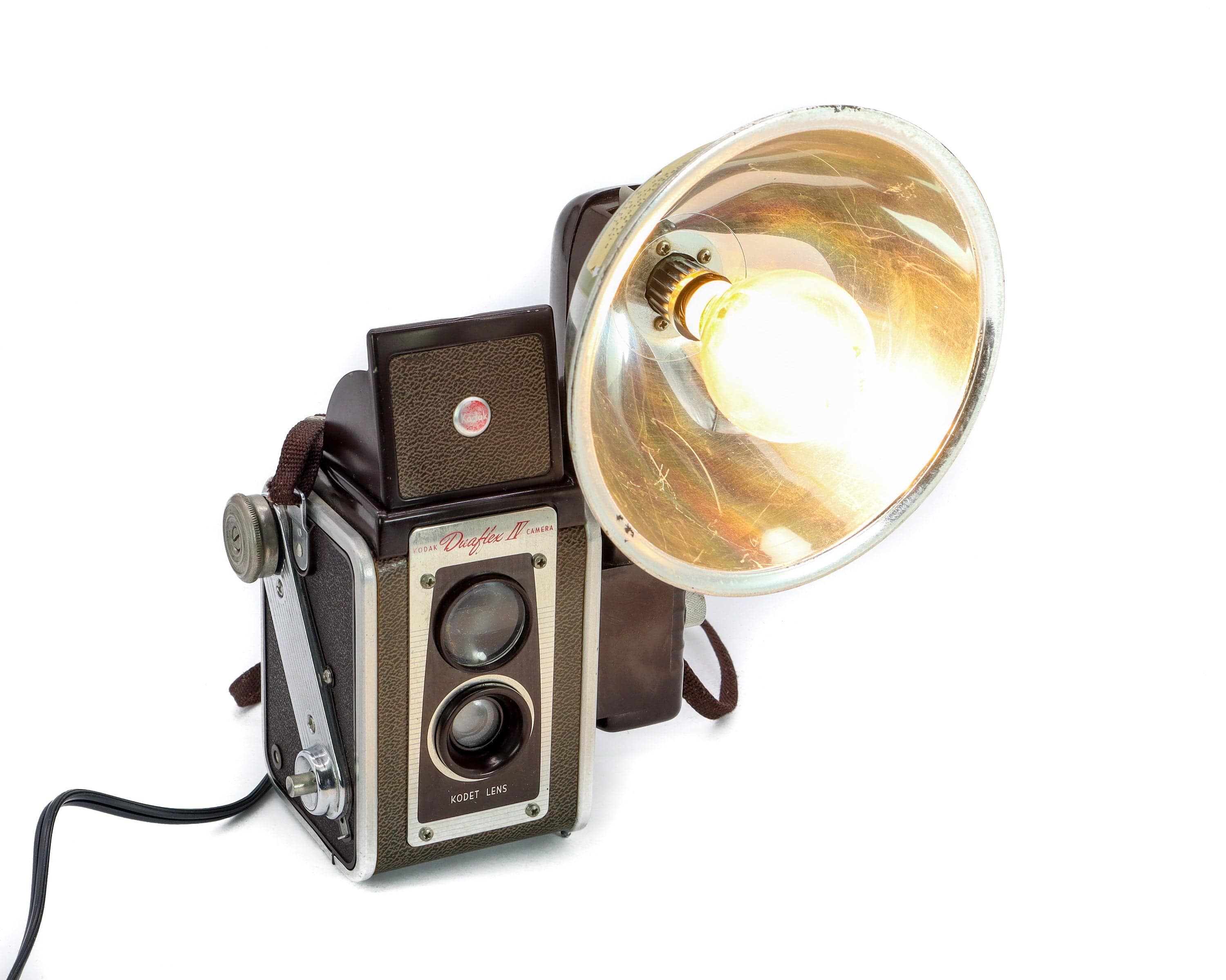 LED Reading Lamp - Kodak Duaflex IV Kodet Lens Vintage Camera