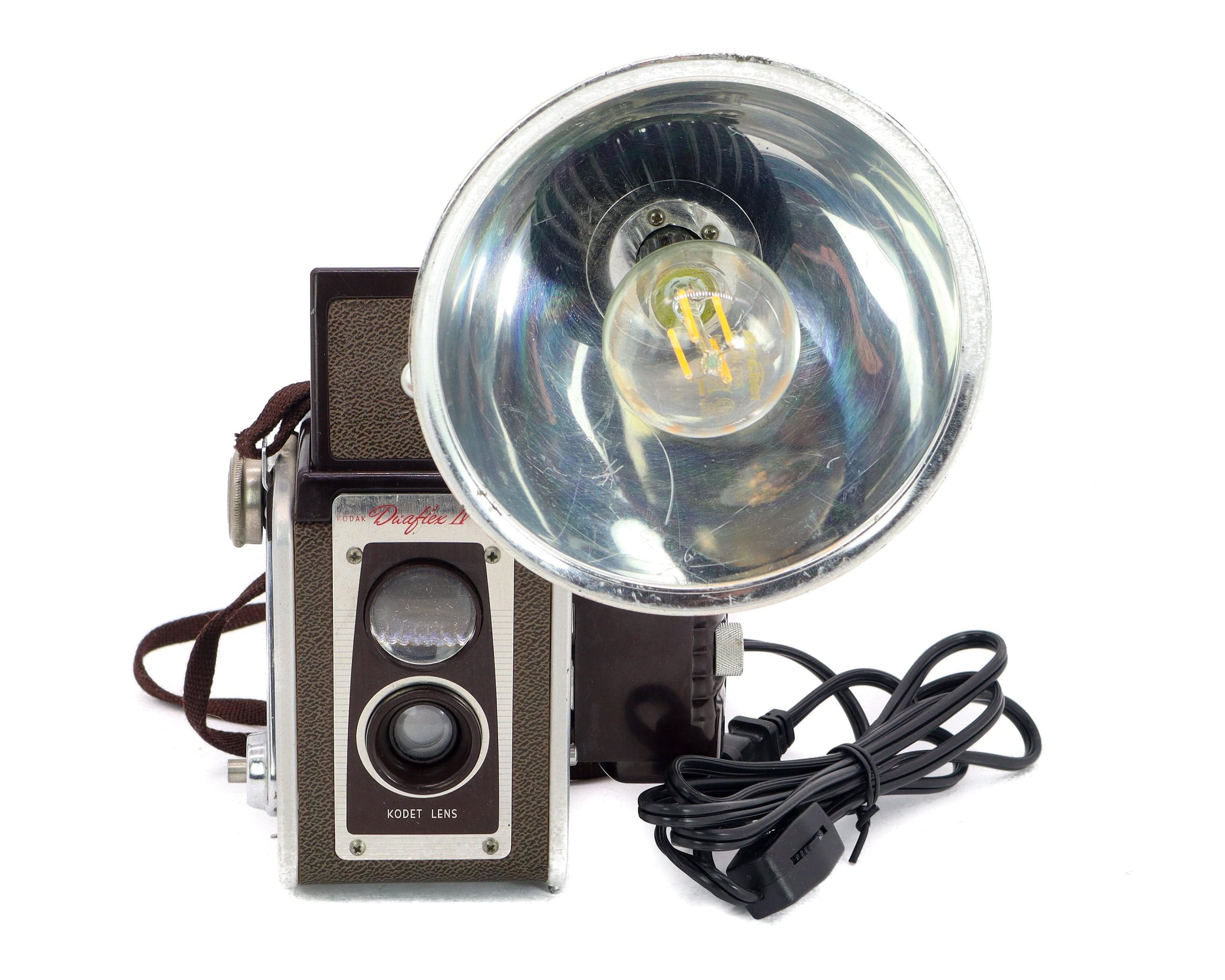 LED Reading Lamp - Kodak Duaflex IV Kodet Lens Vintage Camera –  LightAndTimeArt