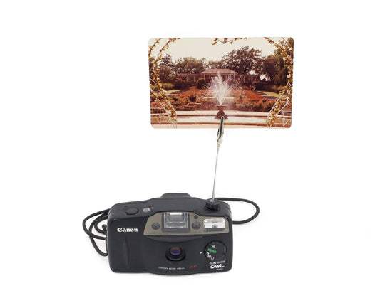 LightAndTimeArt Photo Holder Vintage Camera Photo Holder - Canon Sure Shot Camera - travel-themed wedding décor