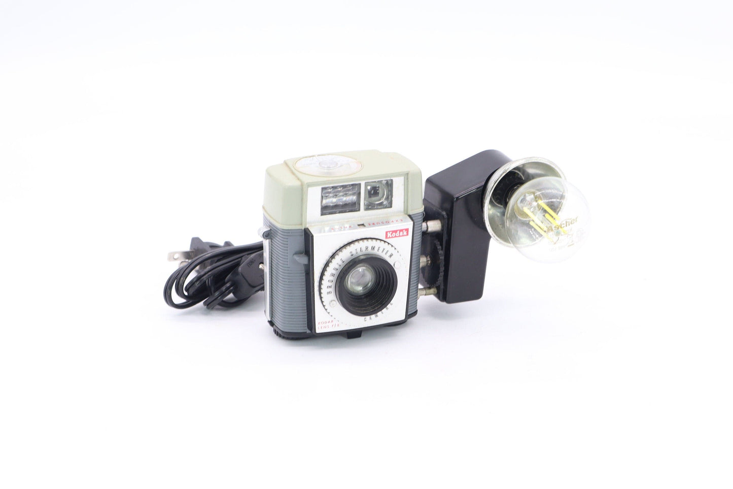 LightAndTimeArt Camera Lamp Small Accent Lamp - Vintage Kodak Brownie Starmeter / Starmatic Cameras