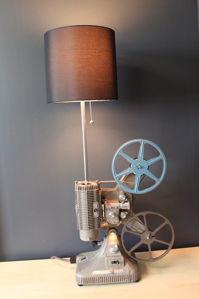 Vintage Table Lamp Desk Lamp Keystone Regal 8mm Projector Hollyw Lightandtimeart